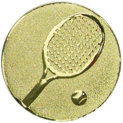 Picture of Metal Tennis Centre 50mm Gold - 2in