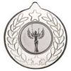 Picture of Stars And Wreath Medal (1in Centre) Silver - 2in