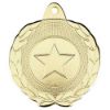 Picture of Laurel Wreath Edged Medal (1in Centre) Gold - 1.75in