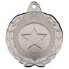 Picture of Laurel Wreath Edged Medal (1in Centre) Silver - 1.75in