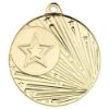Picture of Shooting Star Medal (1in Centre) Gold - 2in