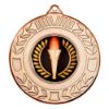 Picture of Wreath Medal (1in Centre) Bronze - 2in
