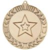 Picture of Wreath Medal (2in Centre) Antique Gold - 2.75in