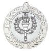 Picture of Wreath Medal (2in Centre) Silver - 2.75in
