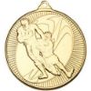 Picture of Rugby Multi Line Medal Gold - 2in