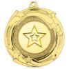Picture of Star Cyclone Medal (1in Centre) Gold - 2in