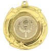 Picture of Star Cyclone Medal (1in Centre) Gold - 2in