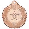 Picture of Tudor Rose Medal (1in Centre) Bronze - 2in