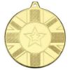 Picture of Union Flag Medal (1in Centre) Gold - 2in