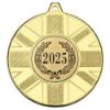 Picture of Union Flag Medal (1in Centre) Gold - 2in