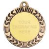 Picture of Wreath Medal Extra Thick (2in Centre) Antique Gold - 2.75in