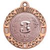 Picture of Wreath Medal Extra Thick (2in Centre) Bronze - 2.75in