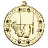 Picture of Rugby Tri Star Medal Gold - 2in