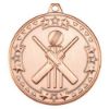 Picture of Cricket Tri Star Medal Bronze - 2in