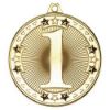 Picture of Tri Star Medal 1st Gold - 2in