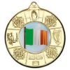 Picture of Four Provinces Medal (1in Centre) Gold - 2in