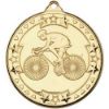 Picture of Cycling Tri Star Medal Gold - 2in