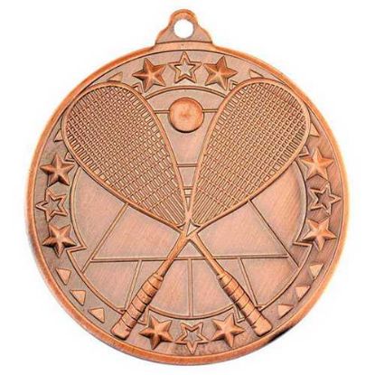 Picture of Squash Tri Star Medal Bronze