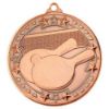 Picture of Table Tennis Tri Star Medal Bronze - 2in