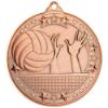 Picture of Volleyball Tri Star Medal Bronze - 2in