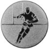 Picture of Metal Rugby Centre 25mm Silver - 1in