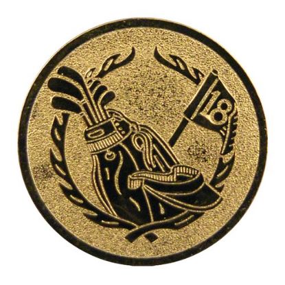 Picture of Metal Golf Centre 25mm Gold