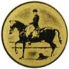 Picture of Metal Equestrian Centre 25mm Gold - 1in
