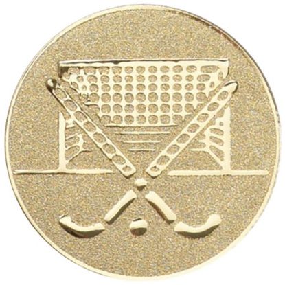 Picture of Metal Hockey Centre 25mm Gold - 1in