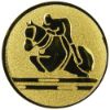 Picture of Metal Showjumping Centre 25mm Gold - 1in