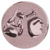 Picture of Metal Boxing Gloves Centre 25mm Bronze - 1in