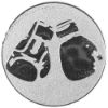 Picture of Metal Boxing Gloves Centre 25mm Silver - 1in