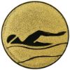 Picture of Metal Swimming Centre 25mm Gold - 1in