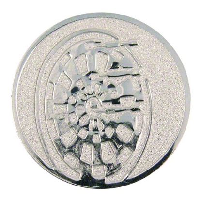 Picture of Metal Darts Centre 25mm Silver - 1in