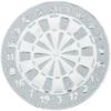 Picture of Metal Darts Centre 25mm Silver - 1in