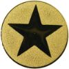 Picture of Metal Star Centre 25mm Gold - 1in