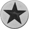 Picture of Metal Star Centre 25mm Silver - 1in