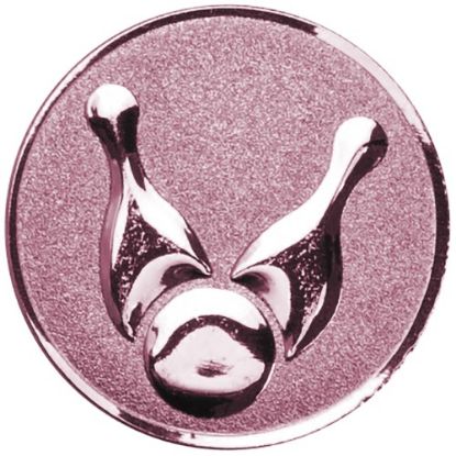 Picture of Metal Ten Pin Bowling Centre 25mm Bronze - 1in