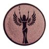 Picture of Metal Female Victory Centre 25mm Bronze - 1in