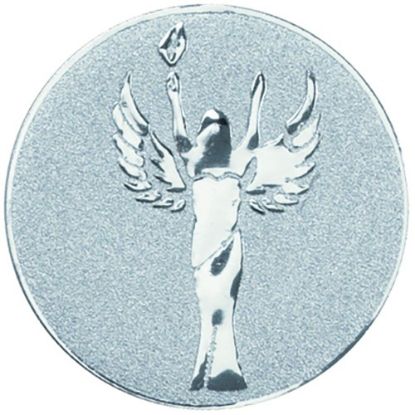 Picture of Metal Female Victory Centre 25mm Silver - 1in