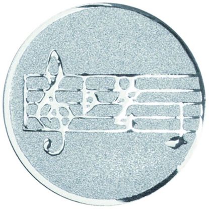 Picture of Metal Music Centre 25mm Silver
