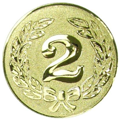 Picture of Metal 2nd Centre 25mm Gold - 1in