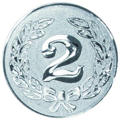 Picture of Metal 2nd Centre 25mm Silver - 1in