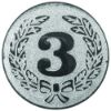 Picture of Metal 3rd Centre 25mm Silver - 1in