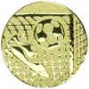 Picture of Metal Football Boot|ball Centre 25mm Gold - 1in