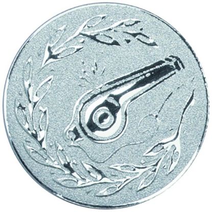 Picture of Metal Whistle Centre 25mm Silver