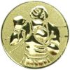 Picture of Metal Boxing Centre 25mm Gold - 1in
