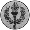 Picture of Metal Victory Torch Centre 25mm Silver - 1in