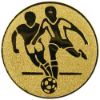 Picture of Metal Double Football Centre 25mm Gold - 1in