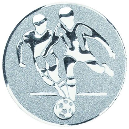 Picture of Metal Double Football Centre 25mm Silver - 1in