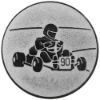 Picture of Metal Go Kart Centre 25mm Silver - 1in